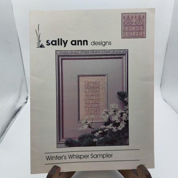 Winters Whisper Sampler By Sally Ann Designs Cross Stitch Pattern - Picture 1 of 1